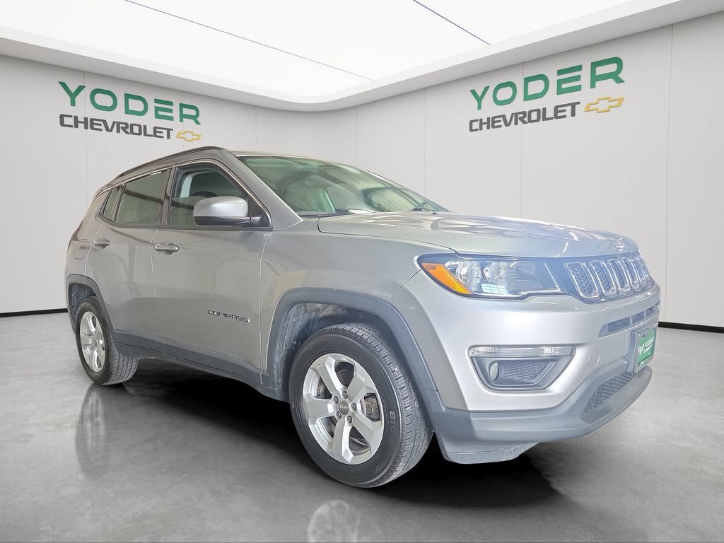 Used 2018 Jeep Compass Latitude with VIN 3C4NJDBB5JT265106 for sale in Goshen, IN