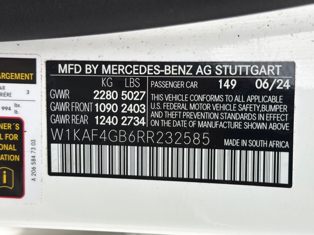 Certified Used 2024 Polar White Mercedes-Benz C 300 image 25