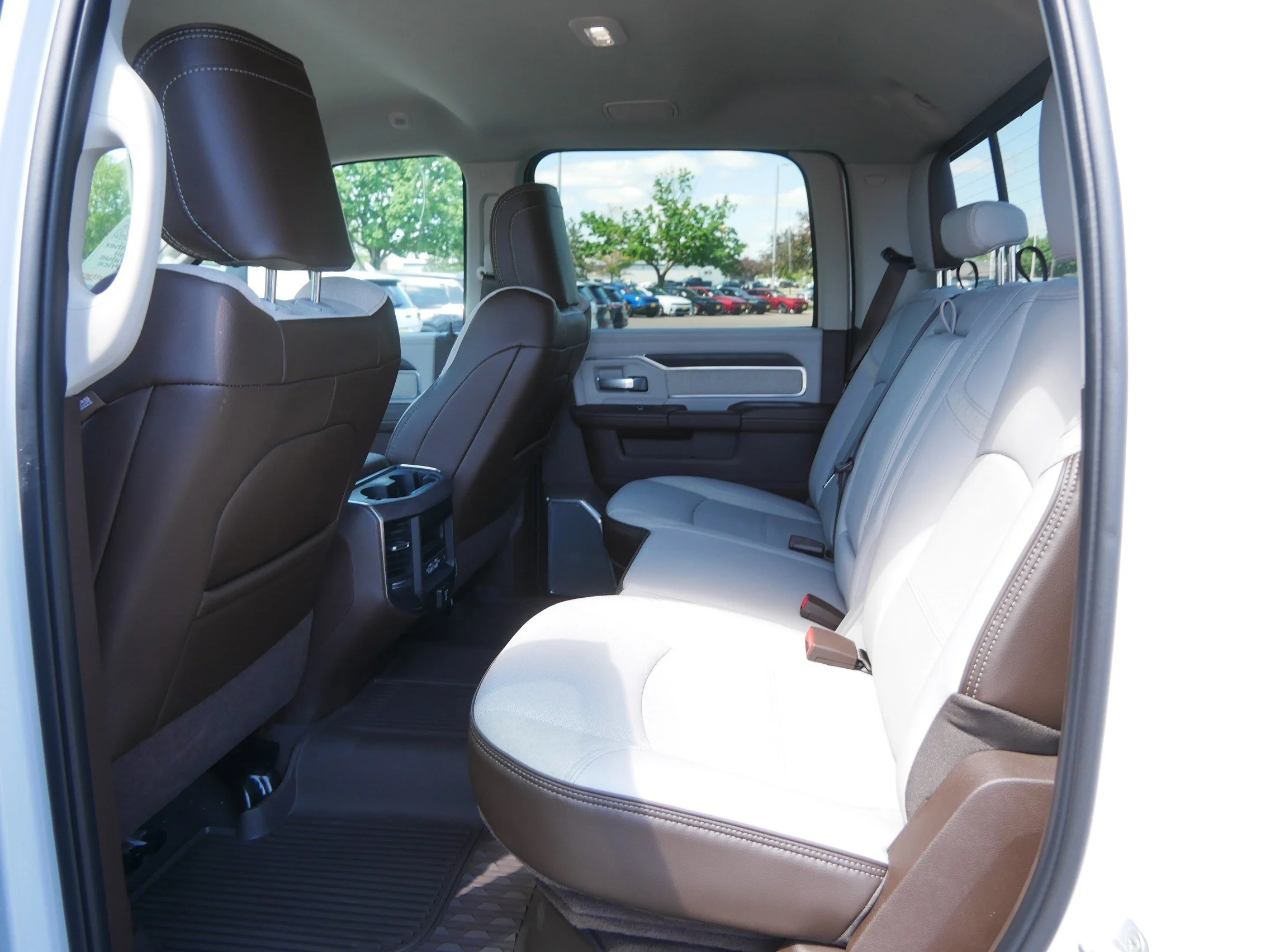 New 2026 Bright White Clear-Coat Exterior Paint RAM Laramie image 5