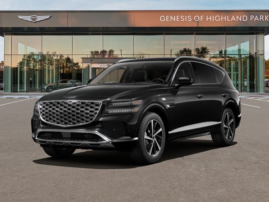 Black 2025 Genesis GV80 2.5T Advanced AWD SUV / Crossover All-Wheel Drive 8-Speed Automatic