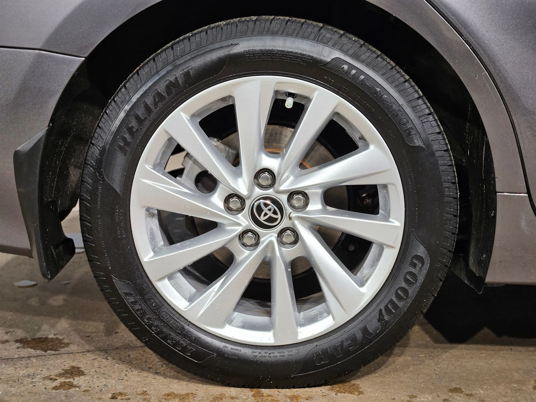 Used 2023 Predawn Gray Mica Toyota LE image 17