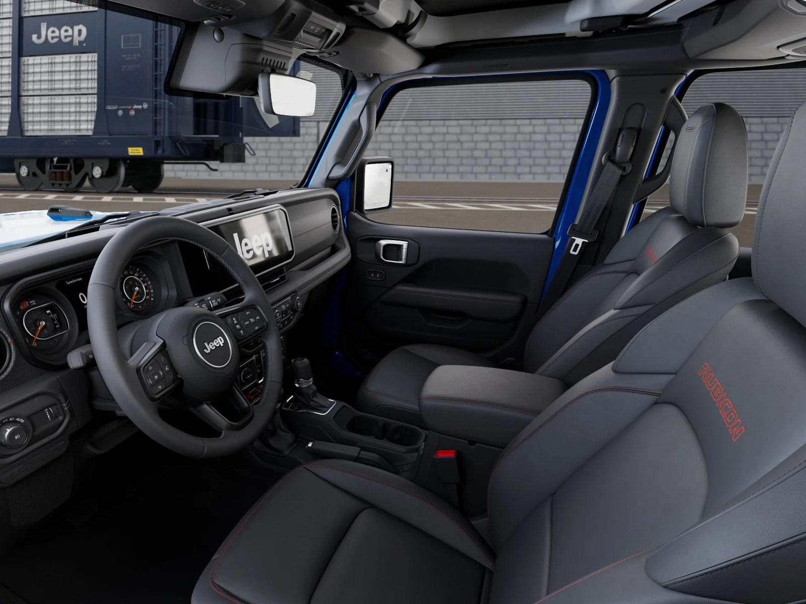 New 2026 Hydro Blue Pearl-Coat Exterior Paint Jeep  image 22