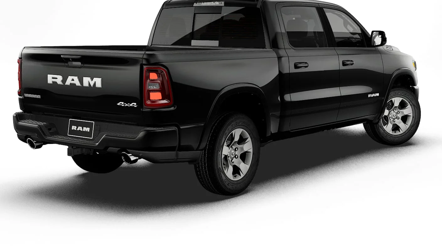 New 2027 Diamond Black Crystal Pearl-Coat Exterior Paint RAM BIG HORN image 14