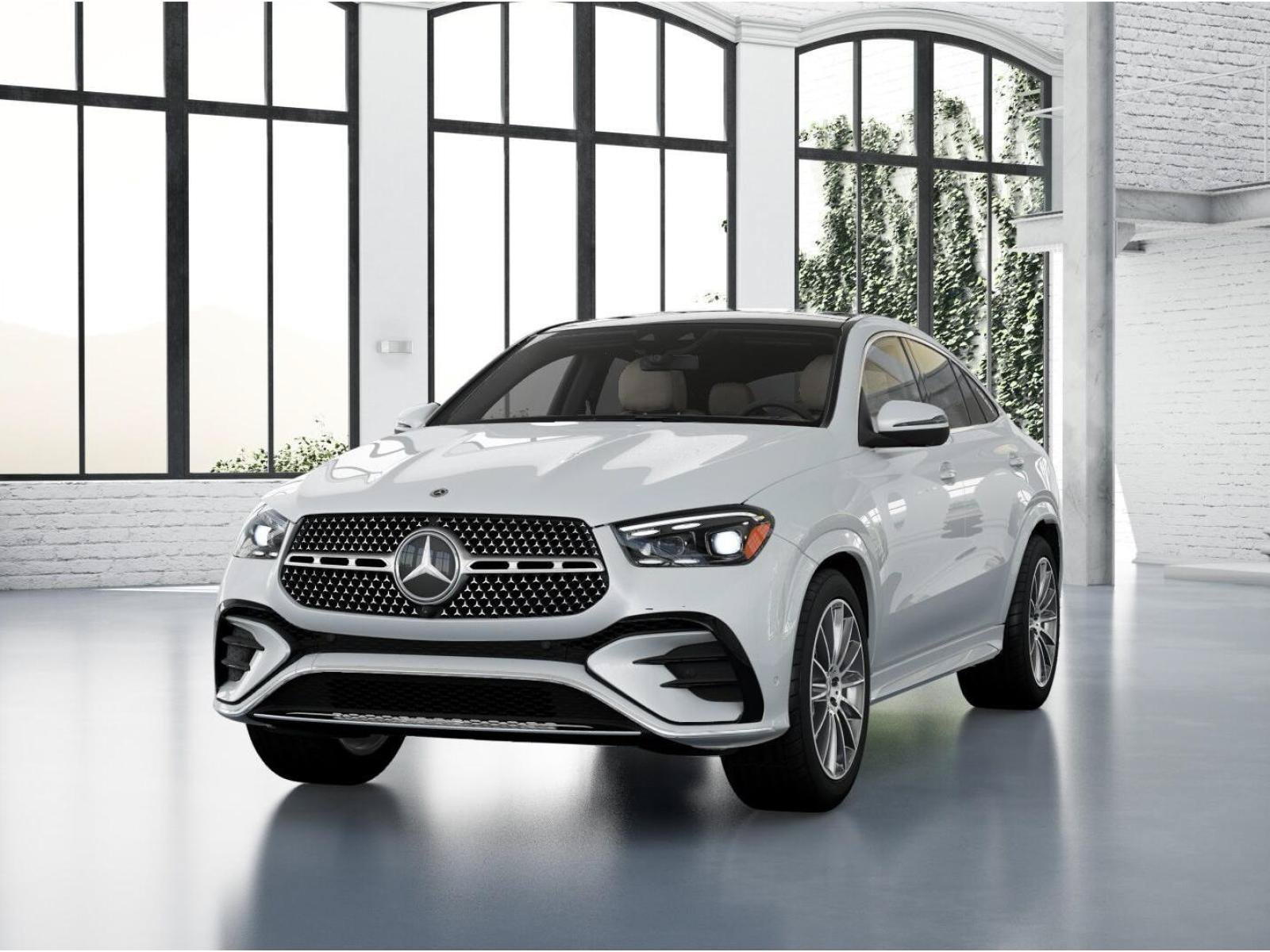 New 2026 MANUFAKTUR Moonlight White Metallic Mercedes-Benz GLE 450 Coupe image 41