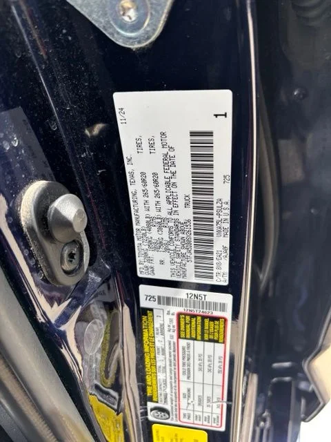 Used 2025 Blue Toyota Limited image 14