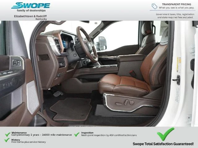 New 2026 Star White Metallic Tri-Coat Ford F-250® King Ranch® image 57