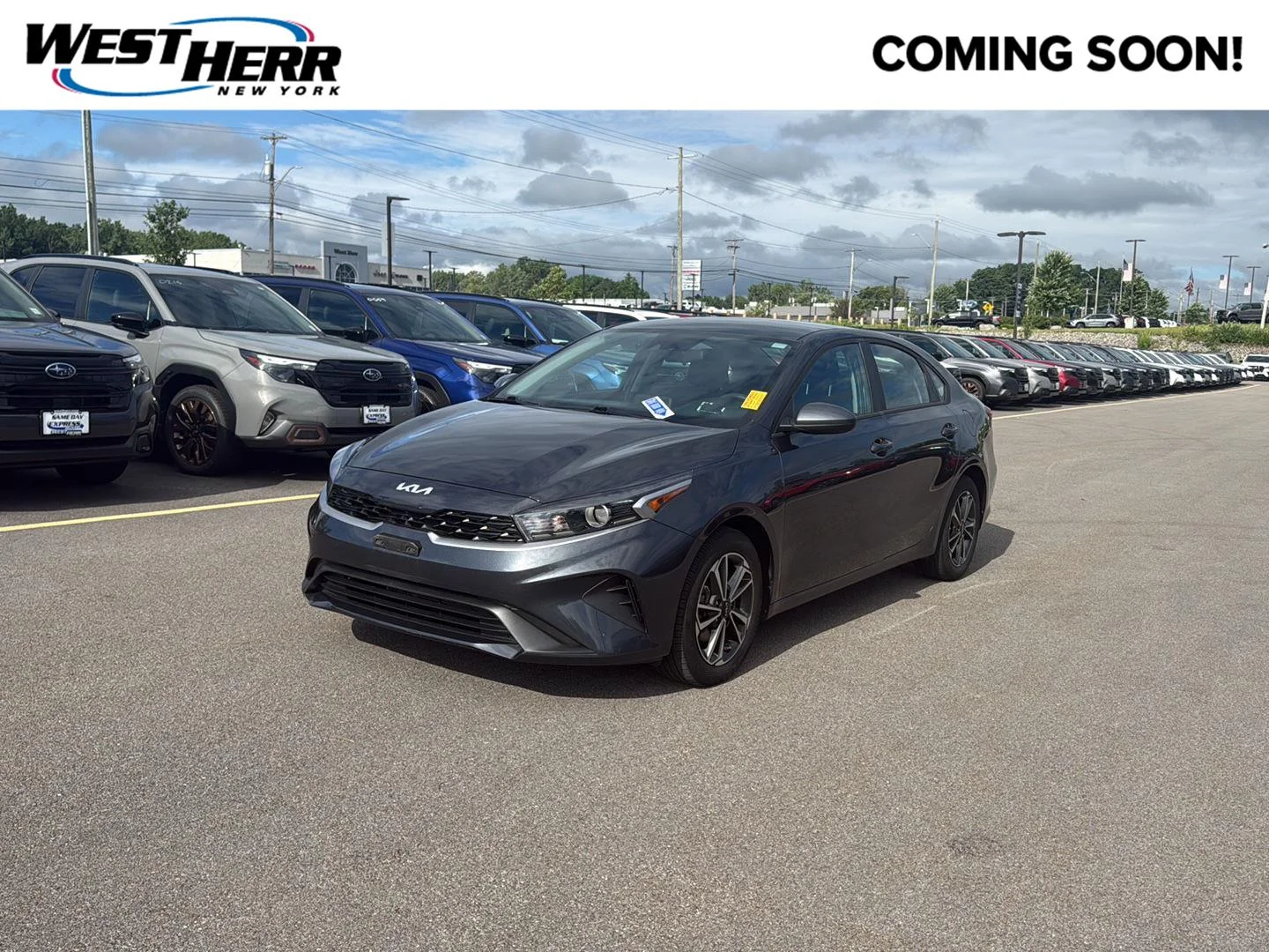Used 2023 Gravity Gray Kia LXS image 2