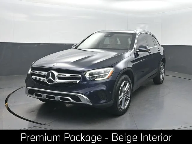 Used 2022 Blue Mercedes-Benz GLC 300 image 1