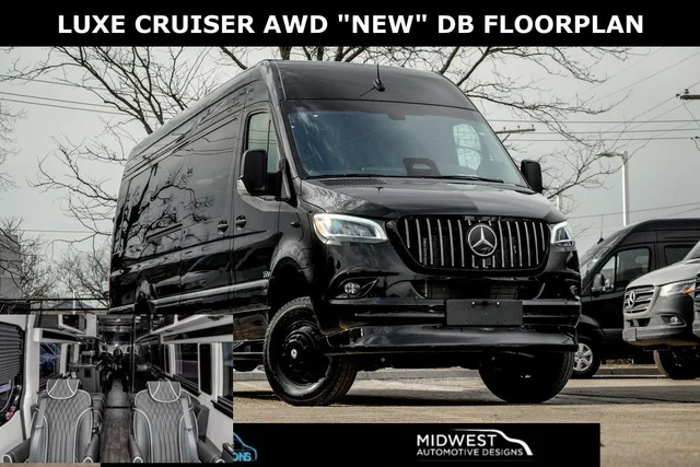 New 2026 Midwest Automotive Designs G-55 9-Passenger Luxury Van 3D