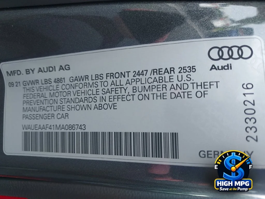Used 2021 Gray Audi 45 S line Premium Plus image 36