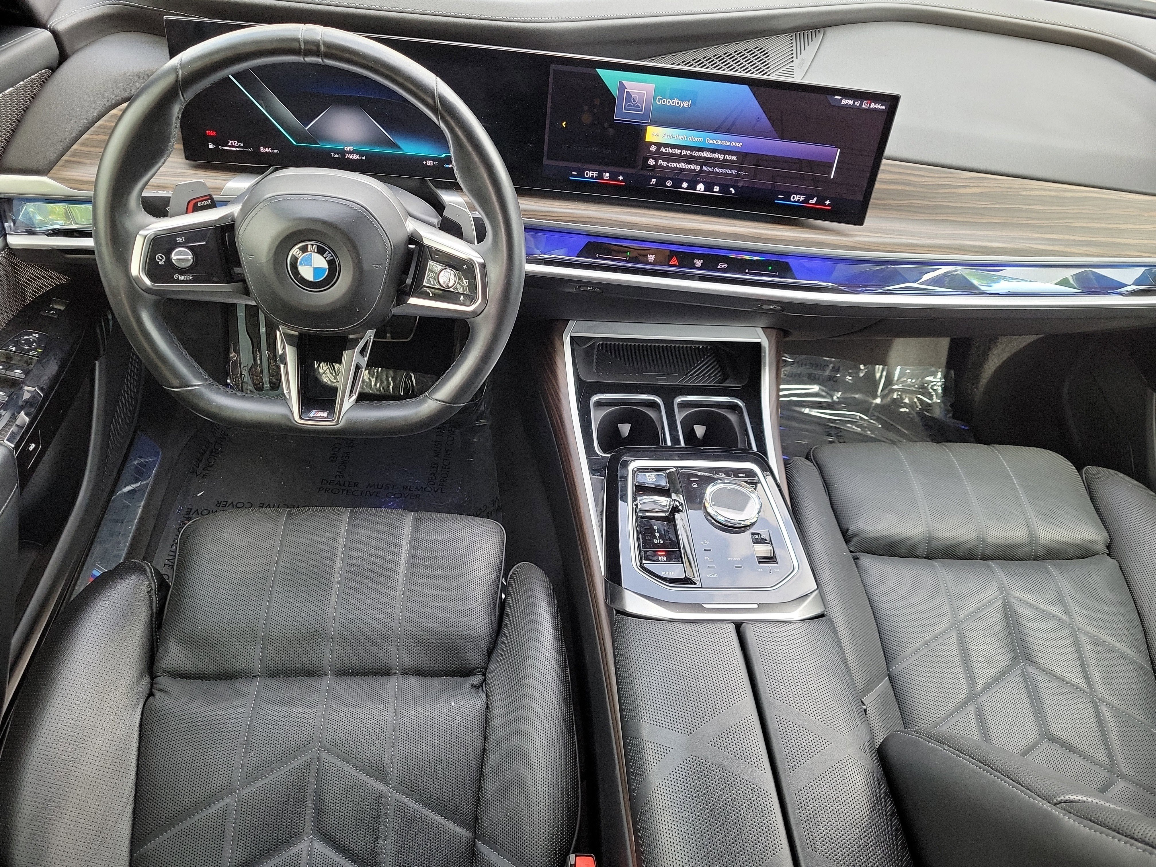 Used 2023 Dravit Grey Metallic BMW 760i xDrive image 12