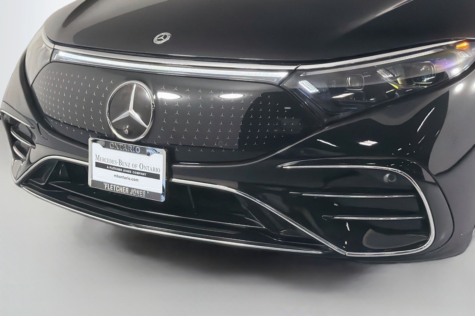 Certified Used 2023 Obsidian Black Metallic Mercedes-Benz EQS 450 image 12