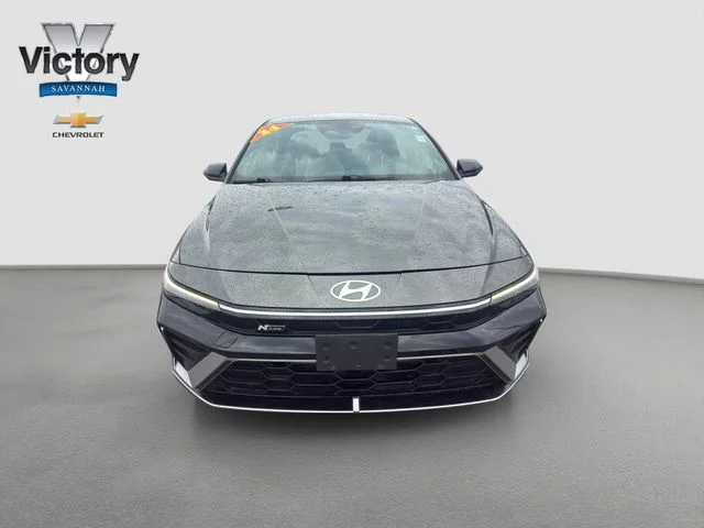 Used 2024 Hyundai Elantra N Line with VIN KMHLR4DF6RU713771 for sale in Kansas City