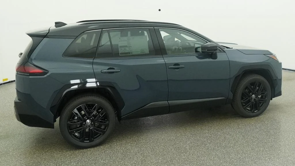 New 2026 Storm Cloud with Midnight Black Metallic roof Toyota XSE image 16