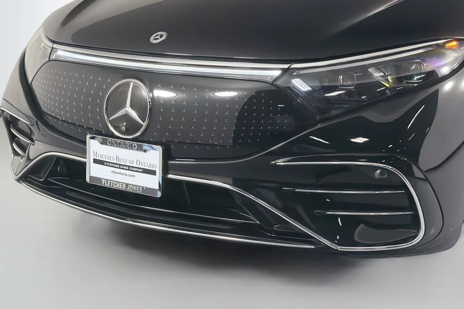 Certified Used 2023 Obsidian Black Metallic Mercedes-Benz EQS 450 image 12