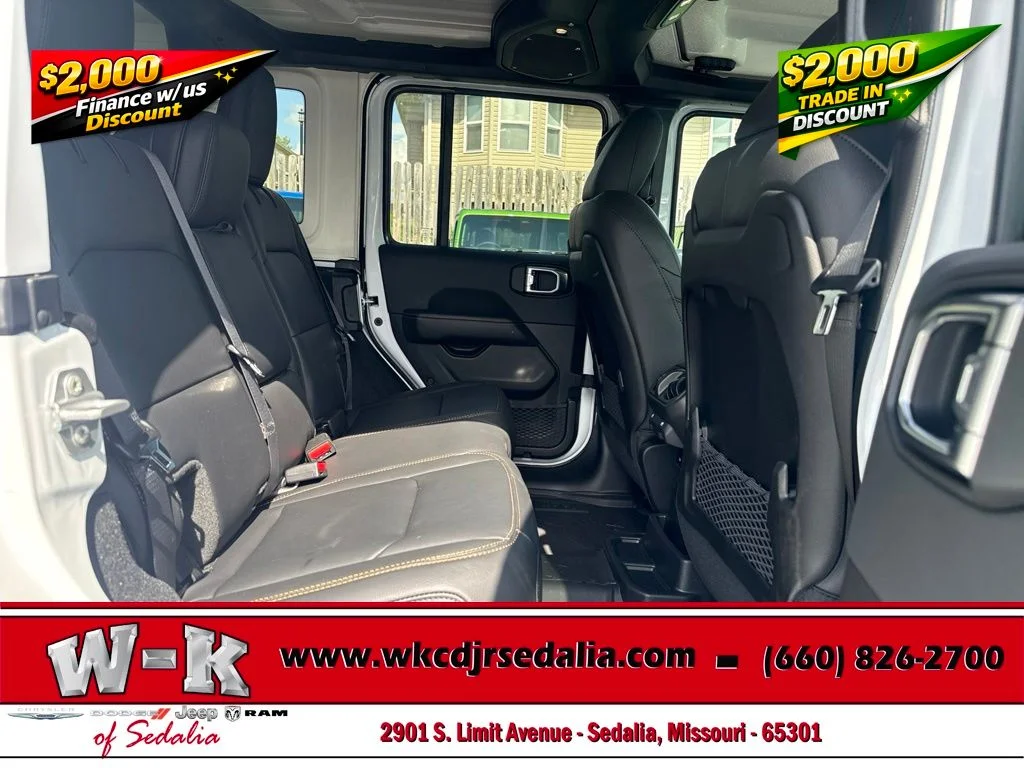 New 2026 White Jeep Sahara image 23
