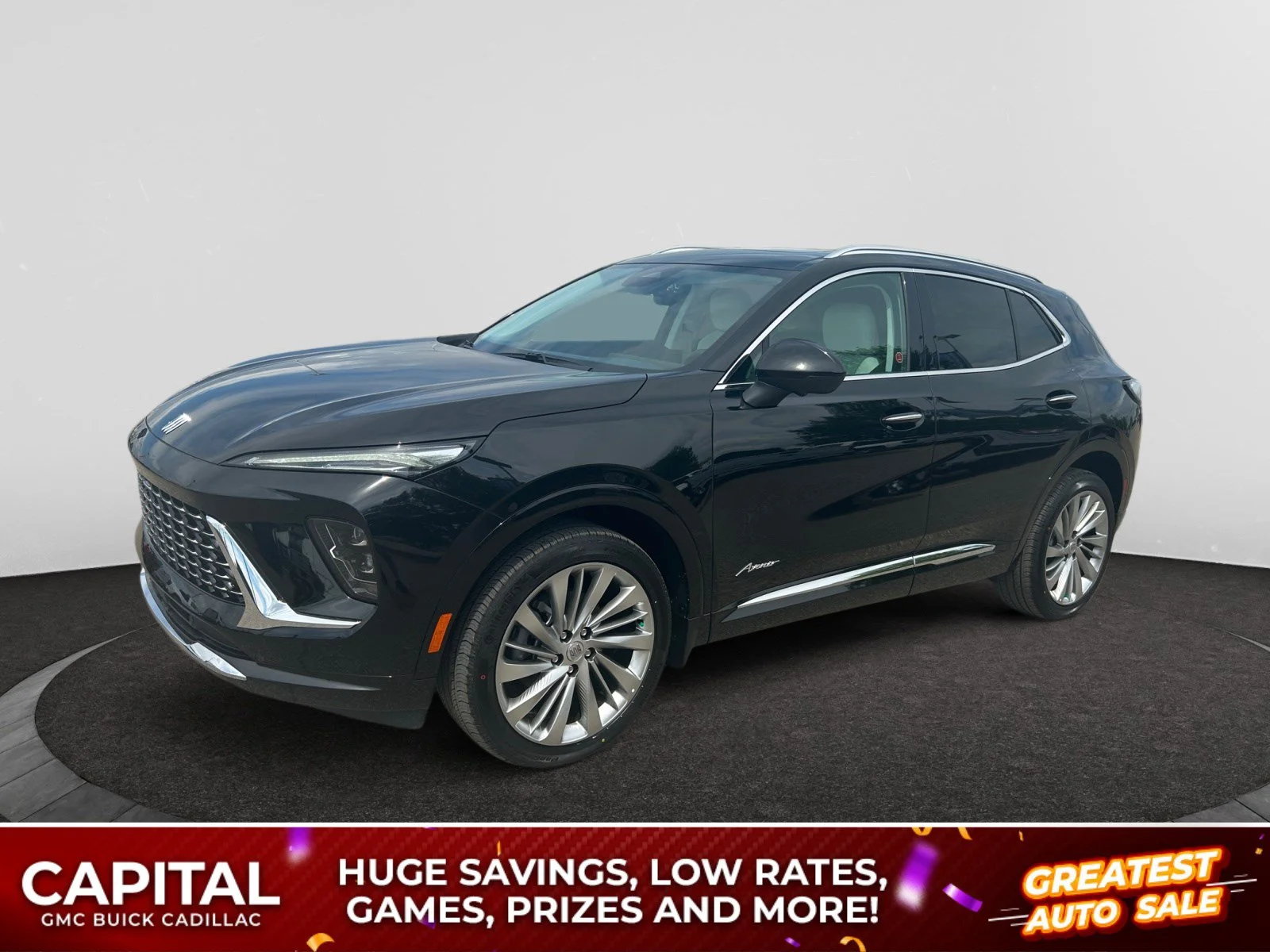 New 2026 Ebony Twilight Metallic Buick Avenir AWD image 1