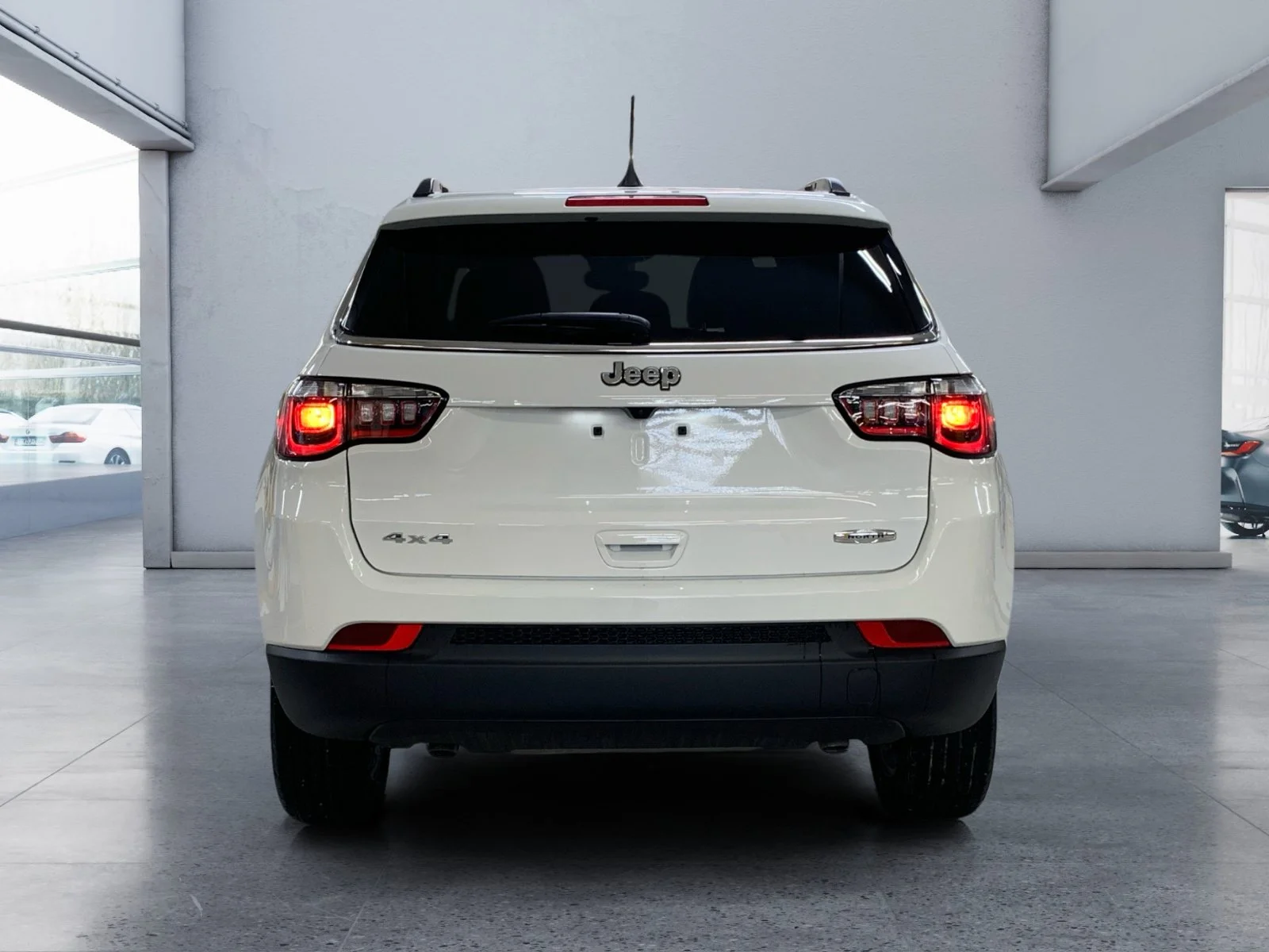 New 2026 Bright White Jeep North image 4