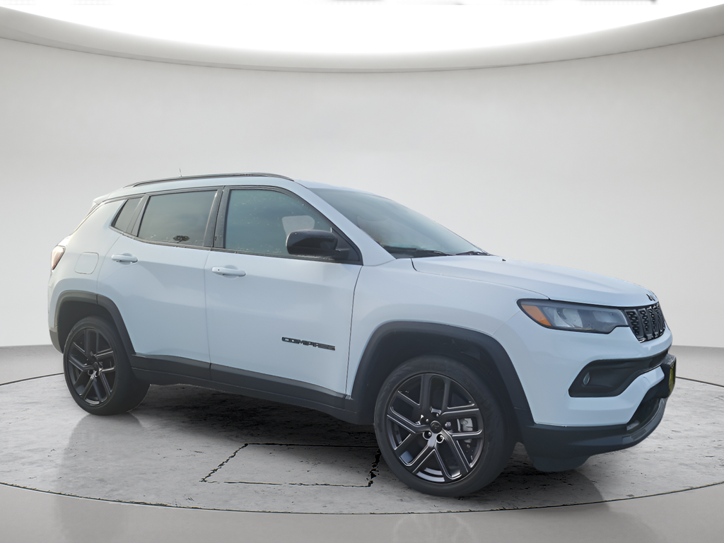 New 2026 Bright White Clear-Coat Exterior Paint Jeep Latitude image 1