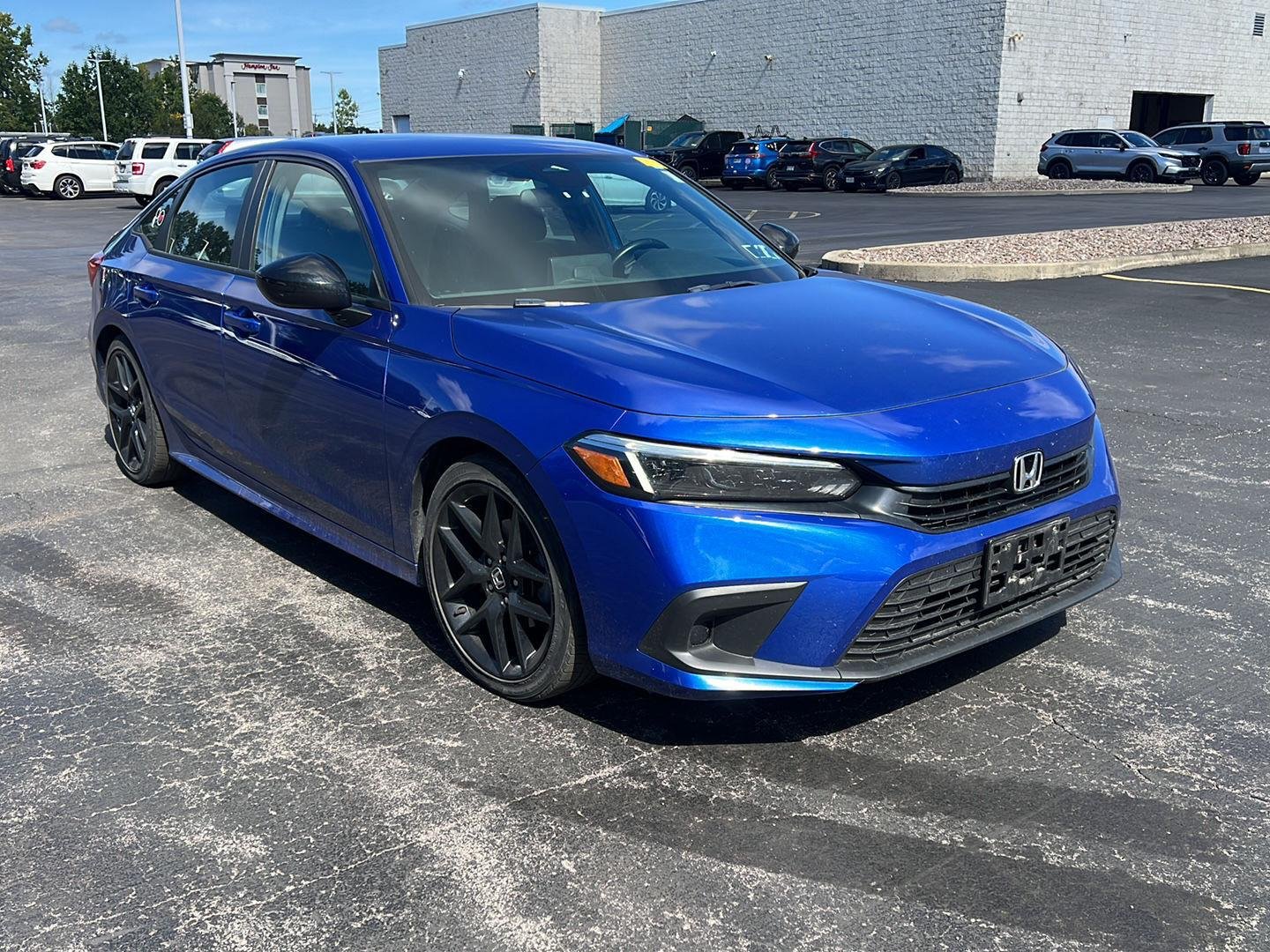 Used 2024 Aegean Blue Metallic Honda Sport image 8