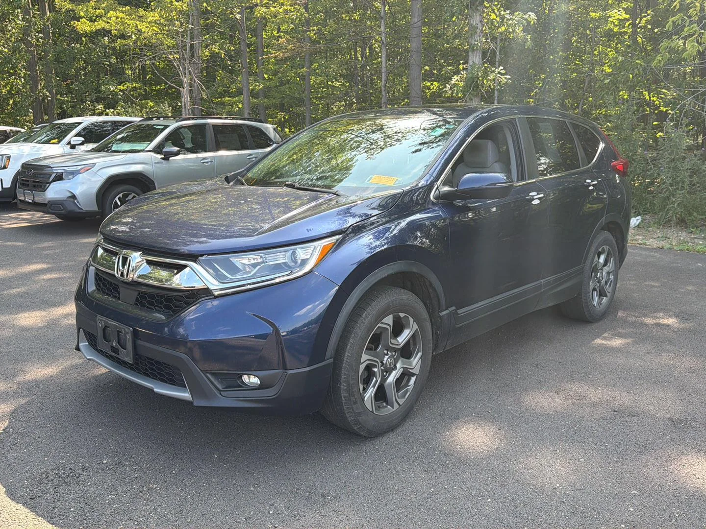 Used 2019 Obsidian Blue Pearl Honda EX image 12