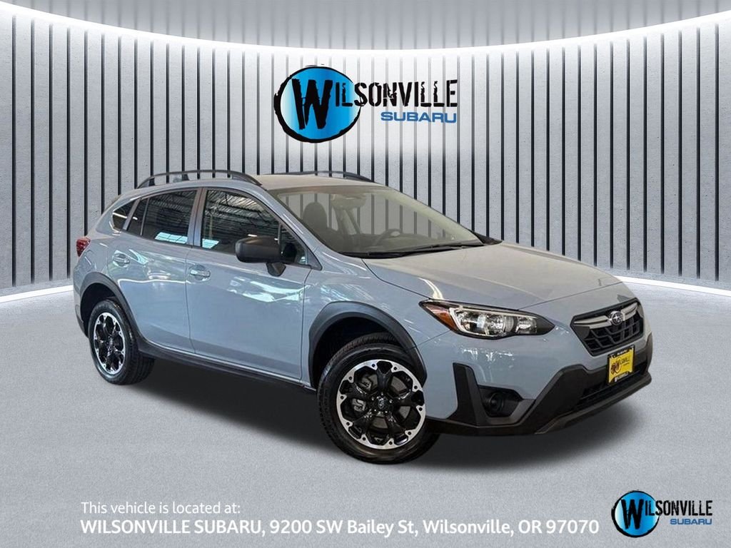 Certified Used 2021 Gray Subaru Base image 1