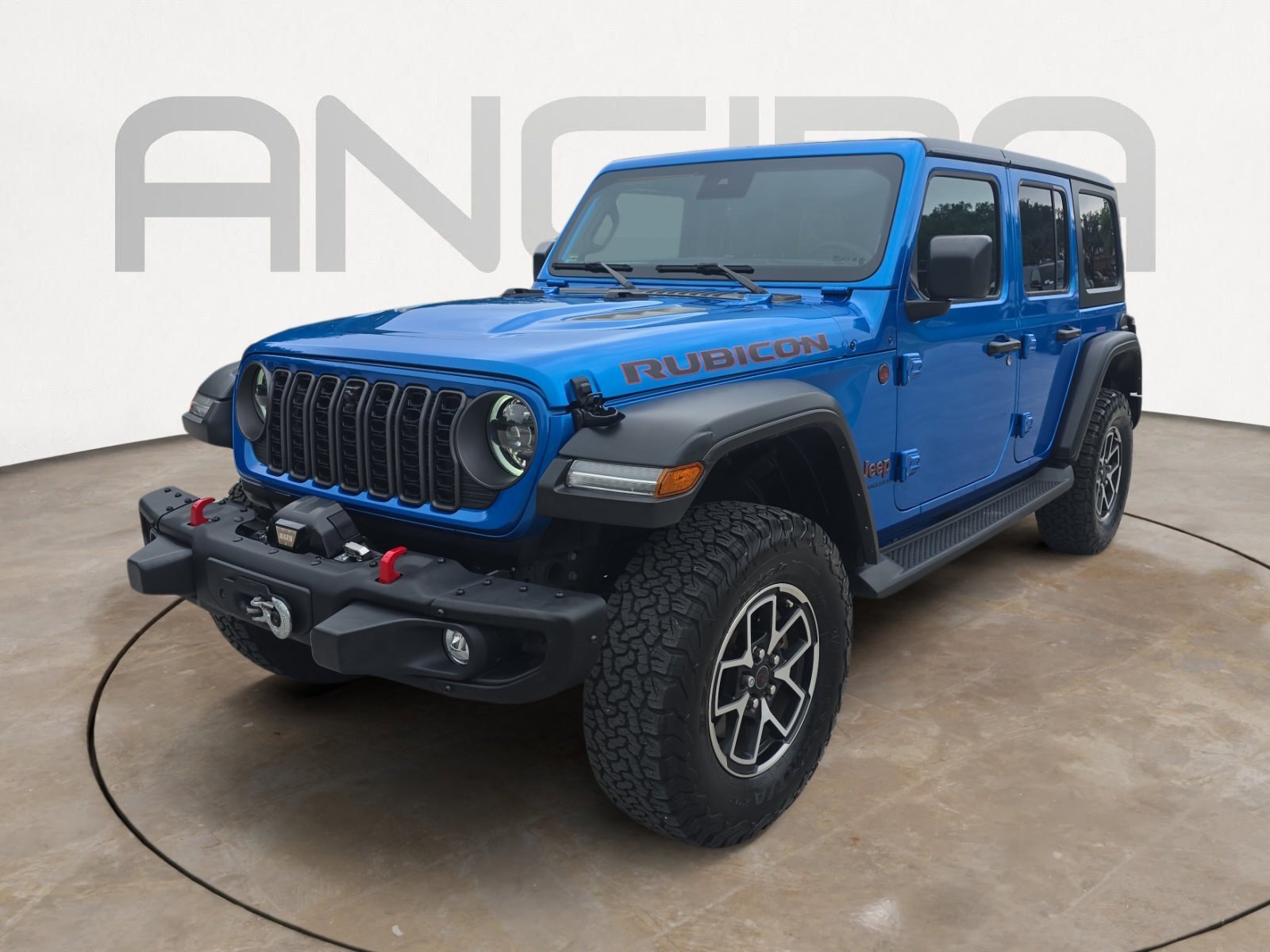 Used 2024 Hydro Blue Pearlcoat Jeep Rubicon image 6