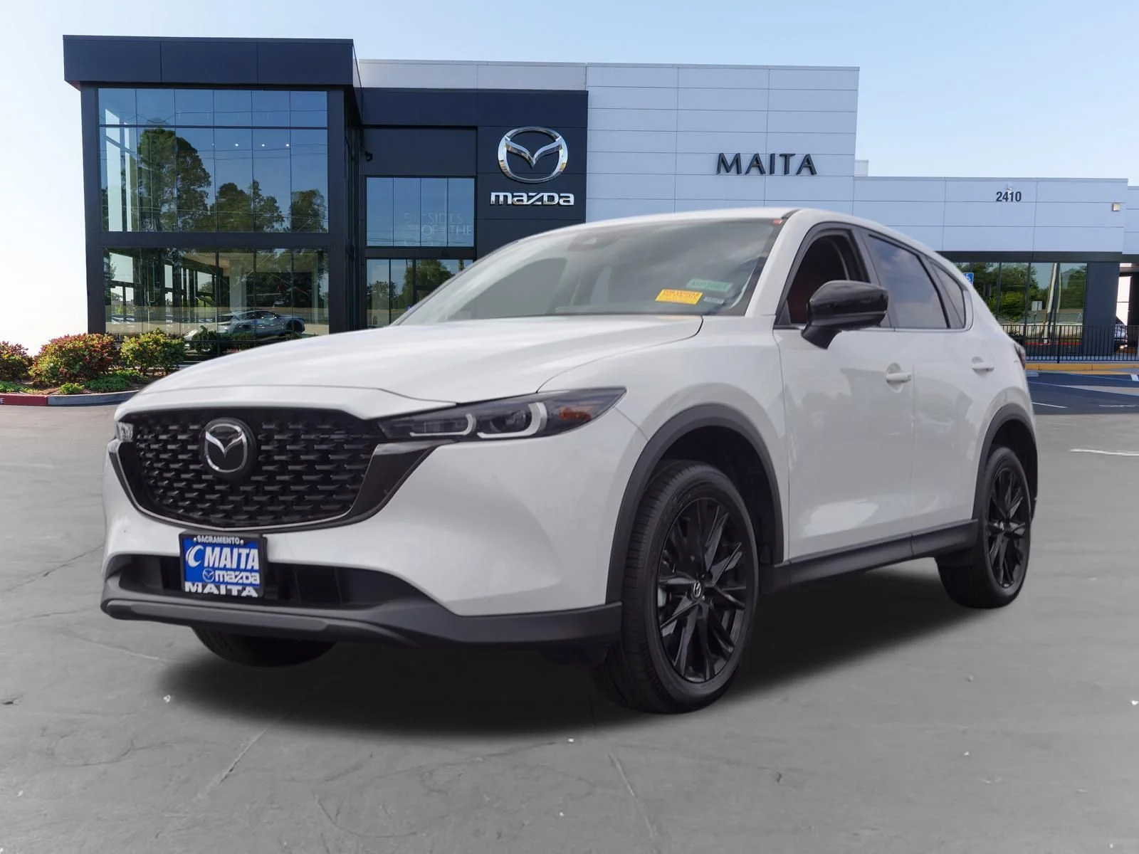 Certified Used 2025 Rhodium White Metallic Mazda 2.5 S Carbon Edition image 9