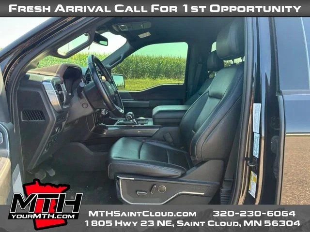 Certified Used 2022 Black Ford Lariat image 9