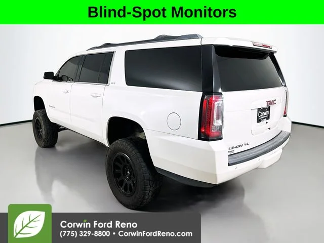Used 2018 White Frost Tri-Coat GMC SLT image 5