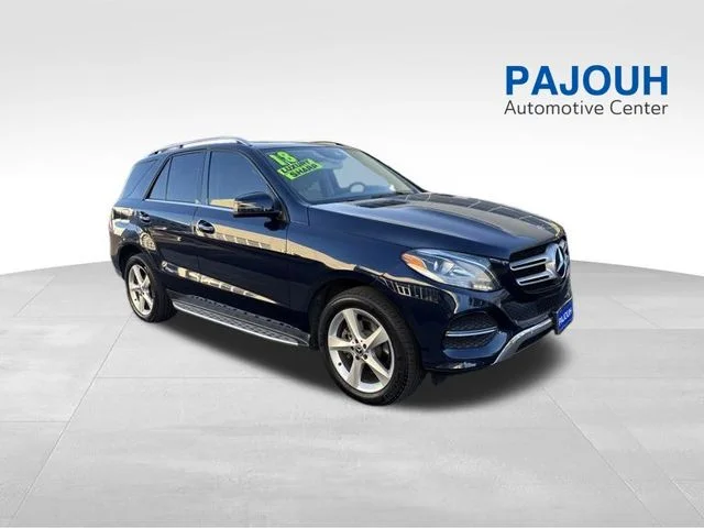 Used 2018 Blue Mercedes-Benz GLE 350 image 1
