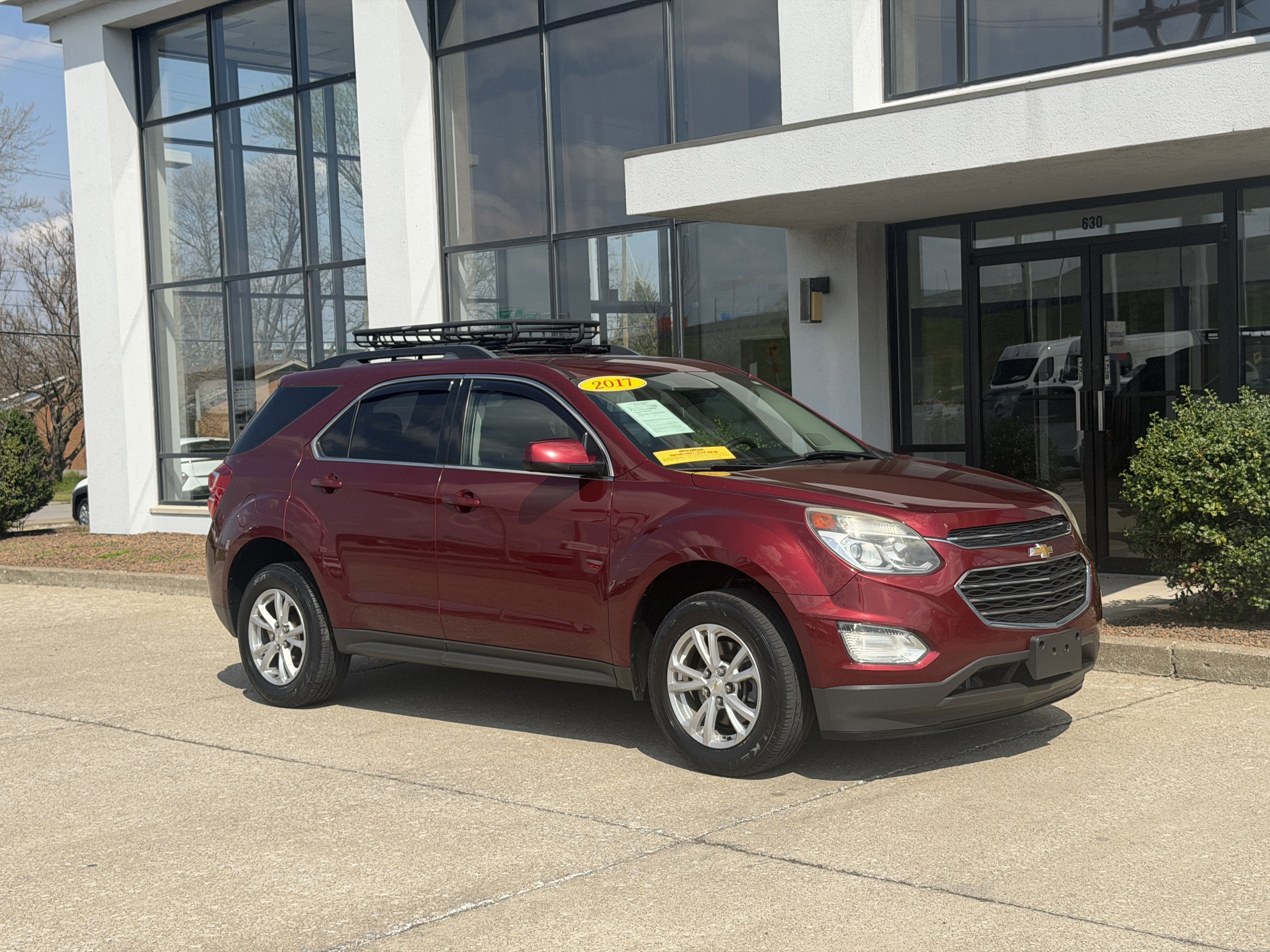 Used 2017 Chevrolet Equinox LT with VIN 2GNALCEK9H6202935 for sale in Jeffersonville, IN
