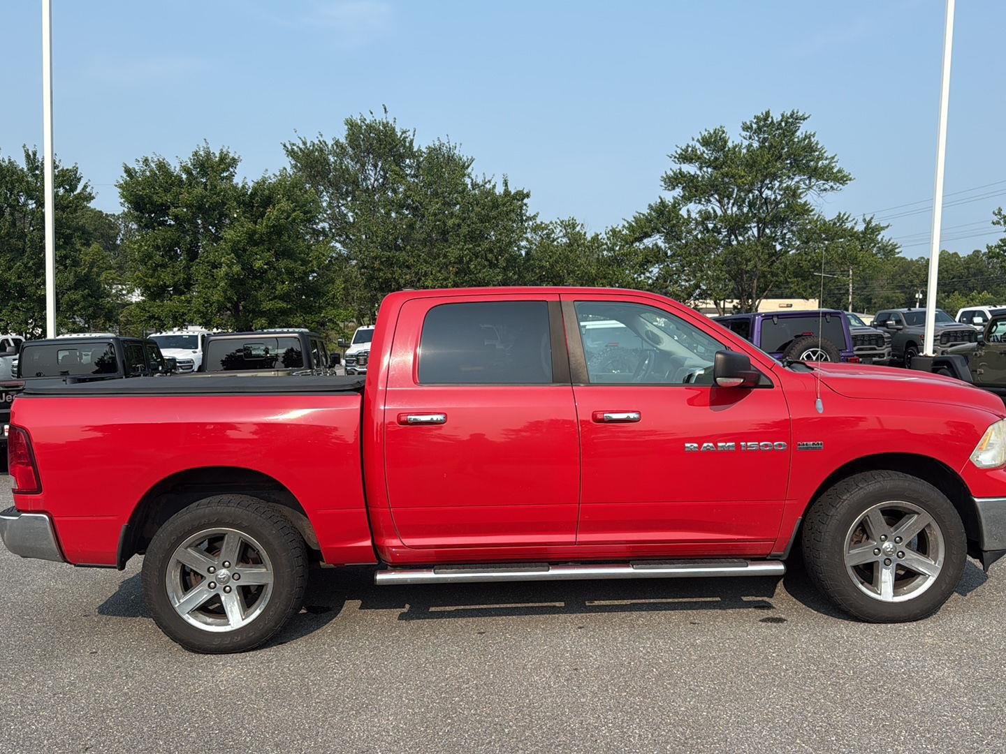 Used 2011 Flame Red Ram Big Horn image 6