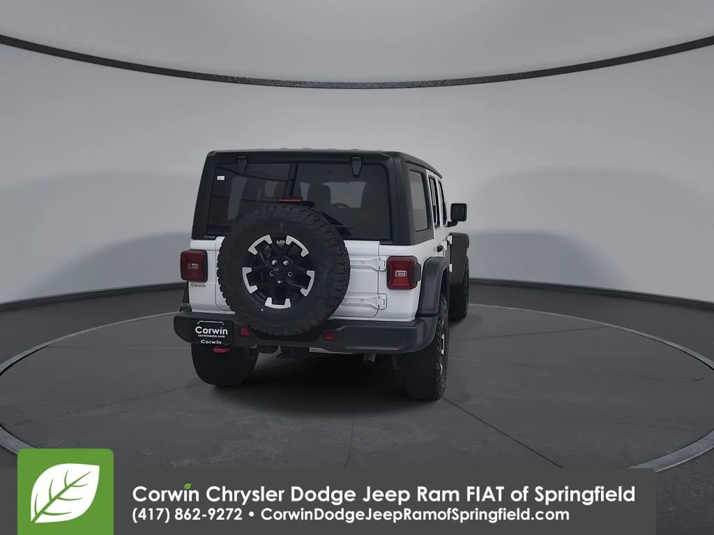 Certified Used 2025 White Jeep Rubicon image 15