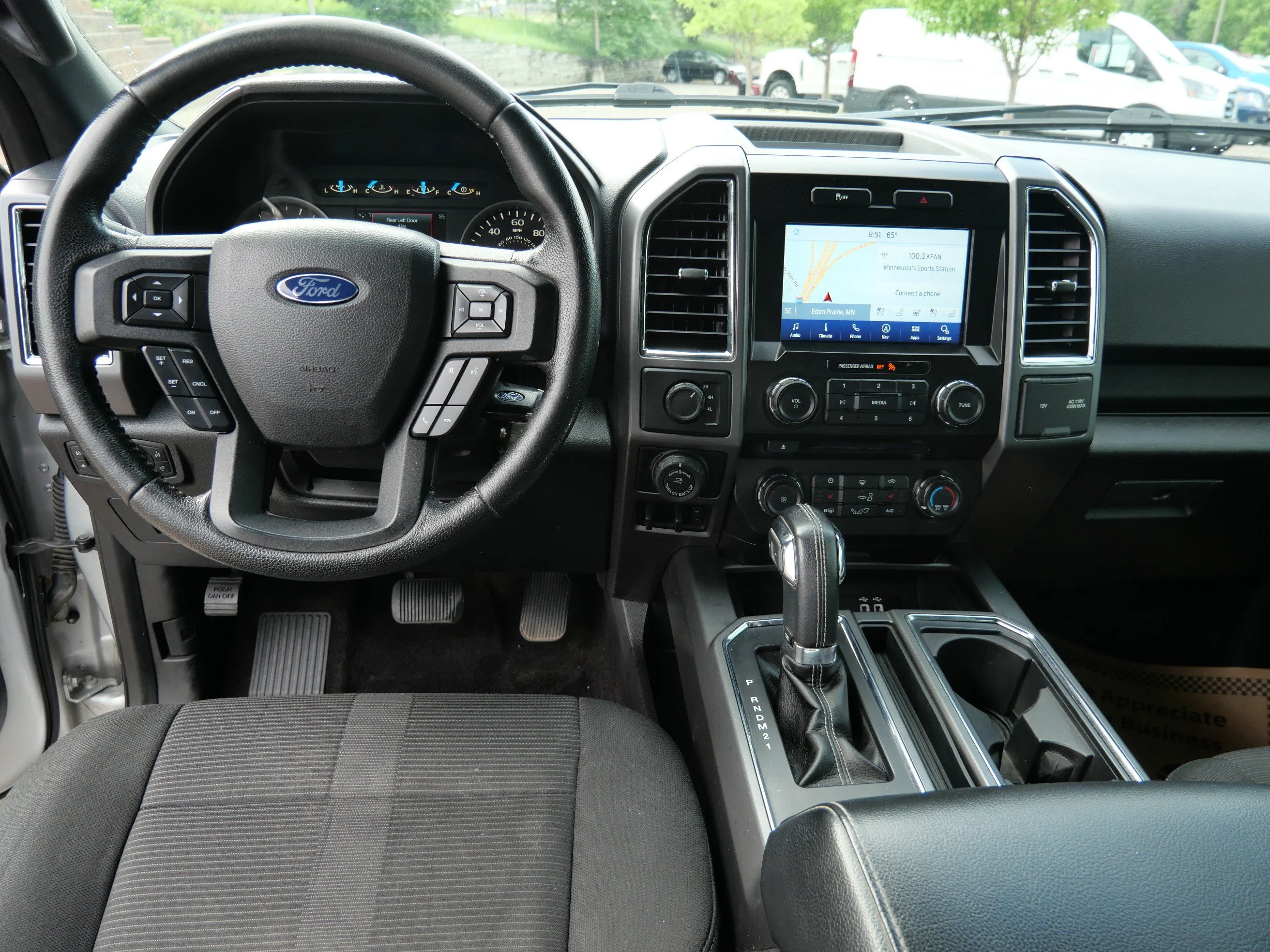 Used 2016 Ingot Silver Metallic Ford XLT 4WD SuperCrew 145 image 15