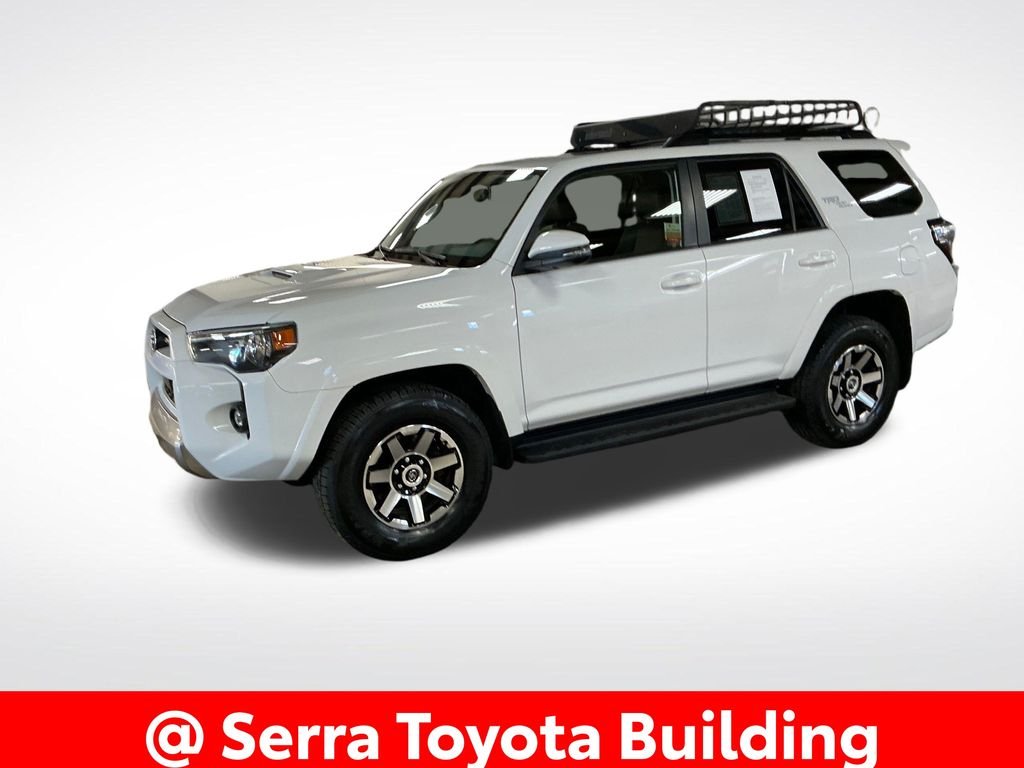 Used 2023 White Toyota TRD Off-Road Premium image 1