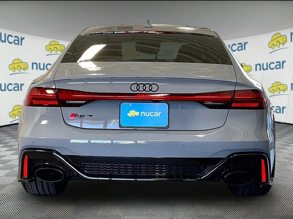 Used 2021 Gray Audi 4.0T image 5