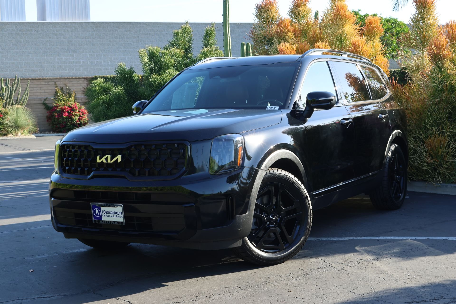Used 2024 Black Kia EX X-Line image 1