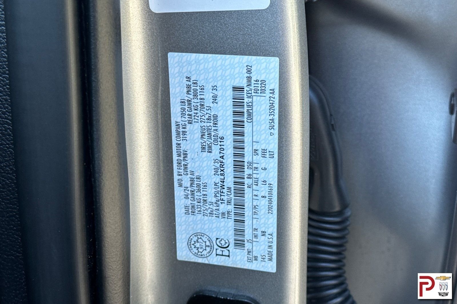 Used 2024 Silver Ford Tremor image 35