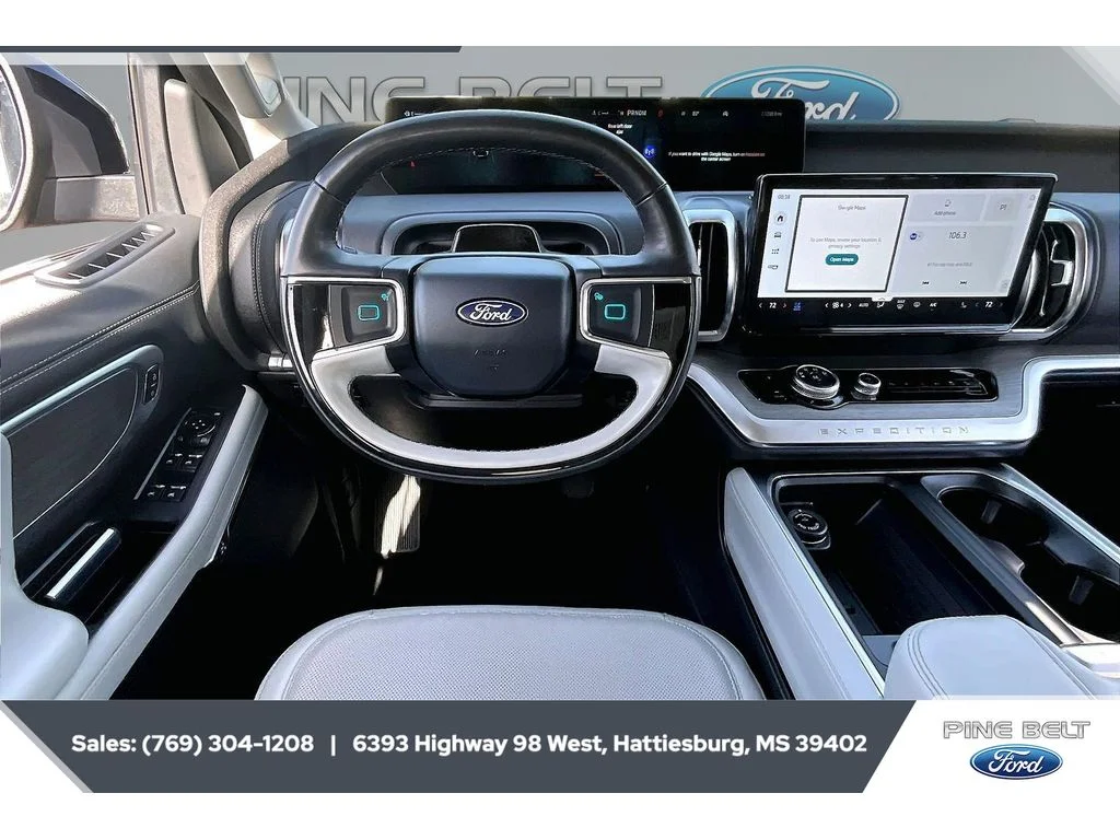 Used 2025 Agate Black Metallic Ford Platinum image 5