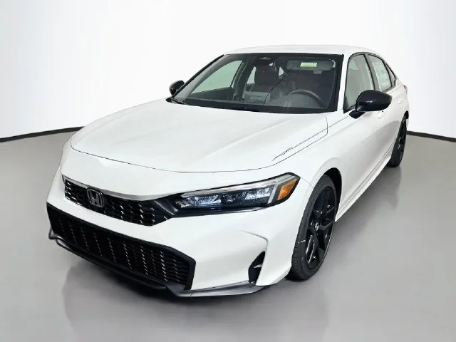 New 2026 Platinum White Pearl Honda Sport image 3