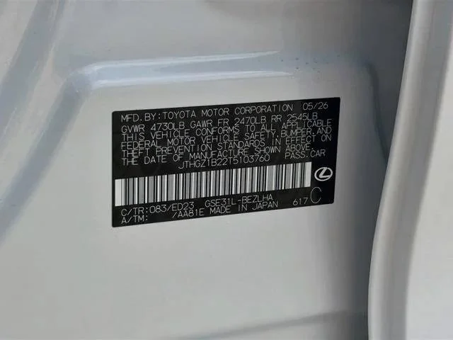 New 2026 Ultra White Lexus F SPORT image 48