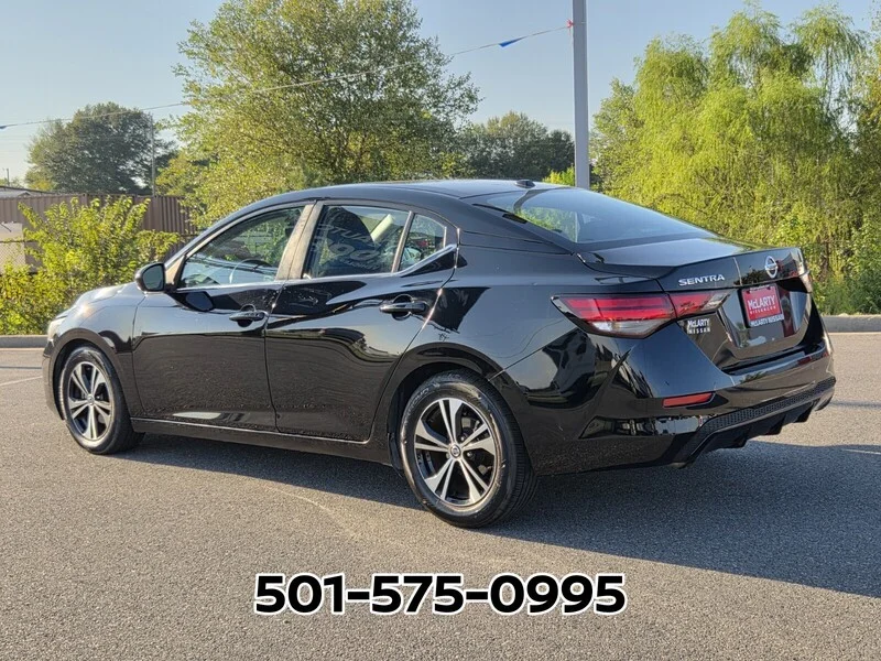 Used 2023 Super Black NISSAN SV CVT image 3