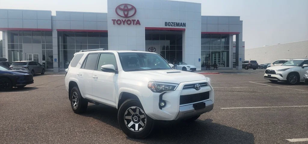 Certified Used 2023 White Toyota TRD Off-Road Premium image 1