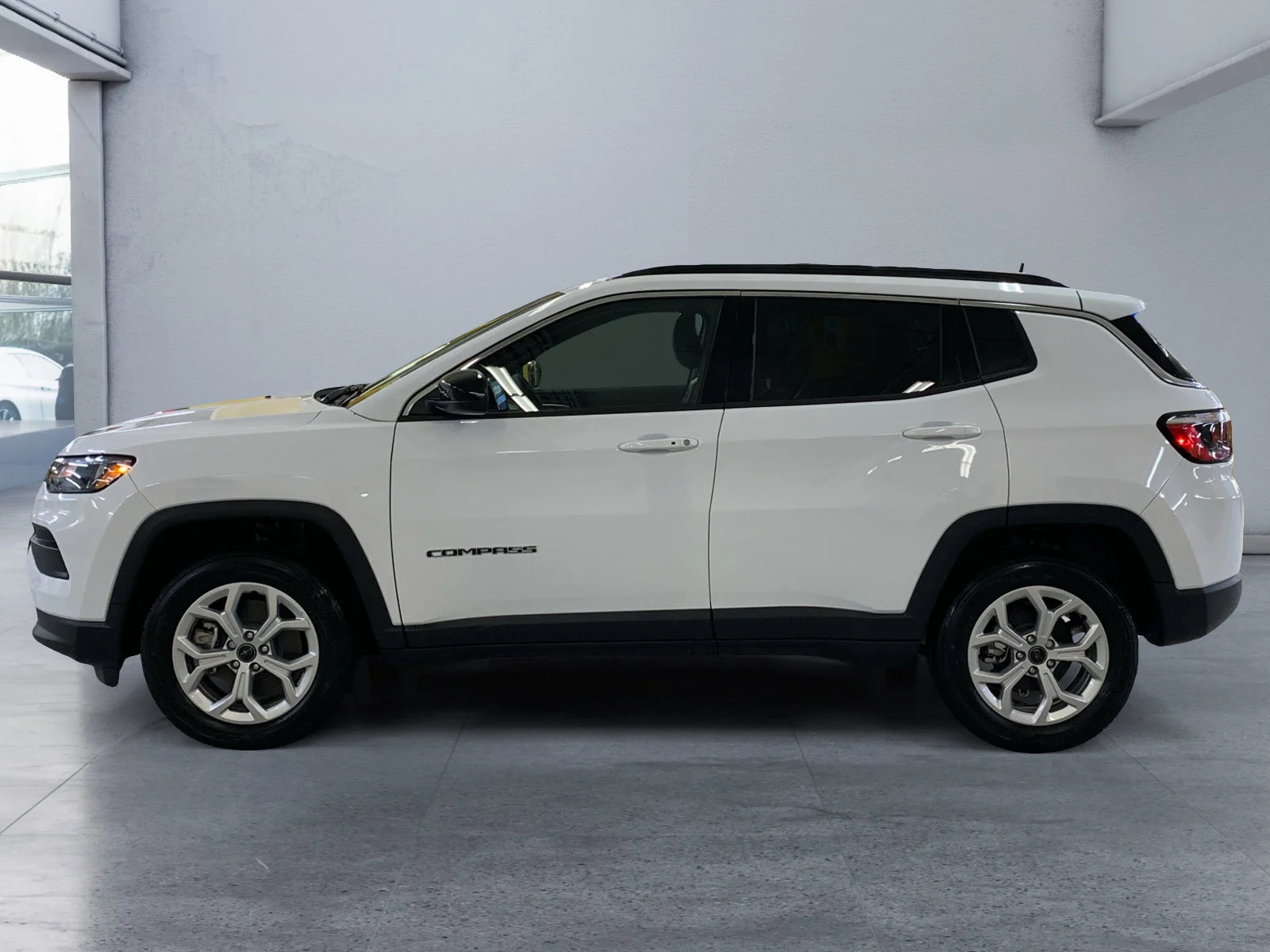 New 2026 Bright White Jeep North image 2
