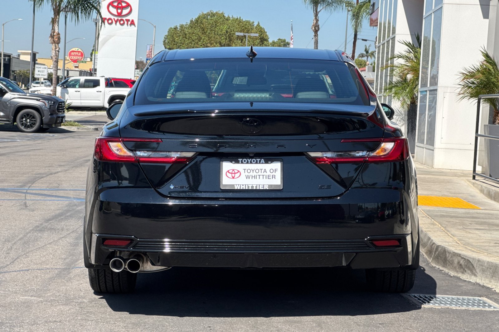 Used 2026 Black Toyota SE Nightshade image 6