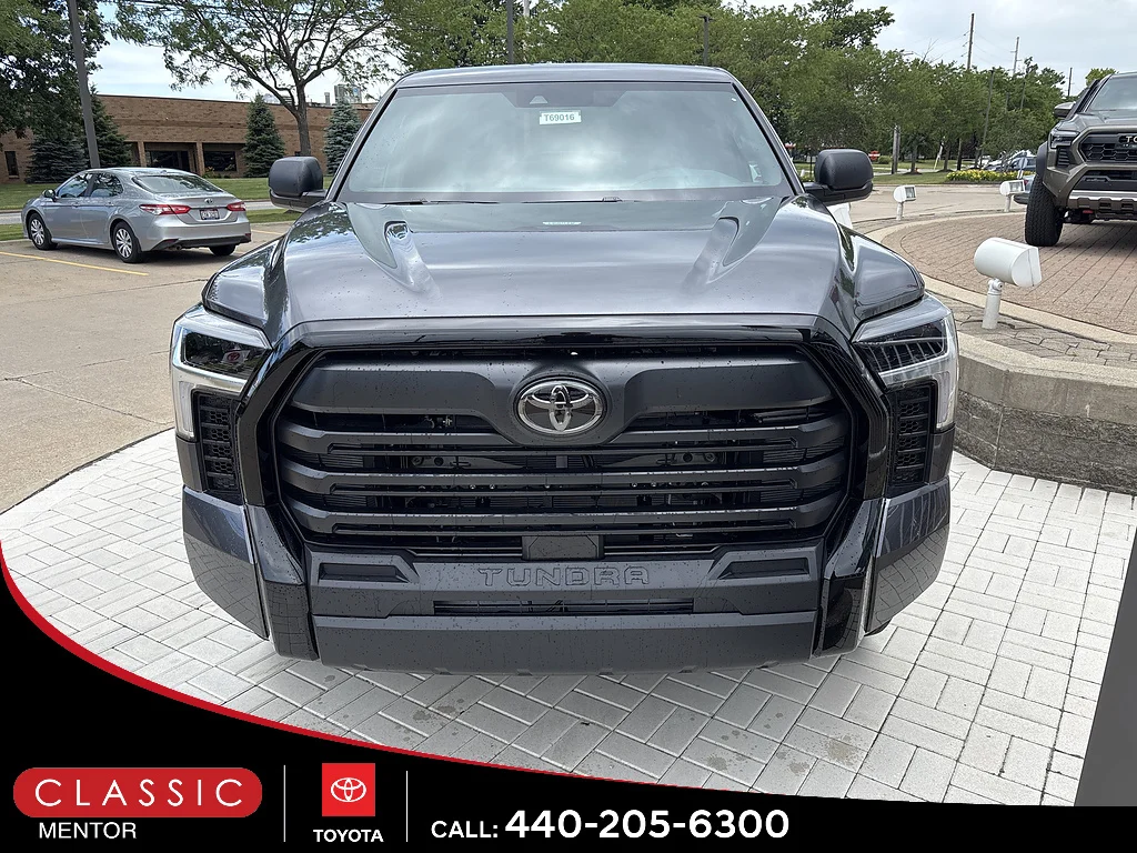 New 2026 Magnetic Gray Metallic Toyota SR CrewMax 5.5
