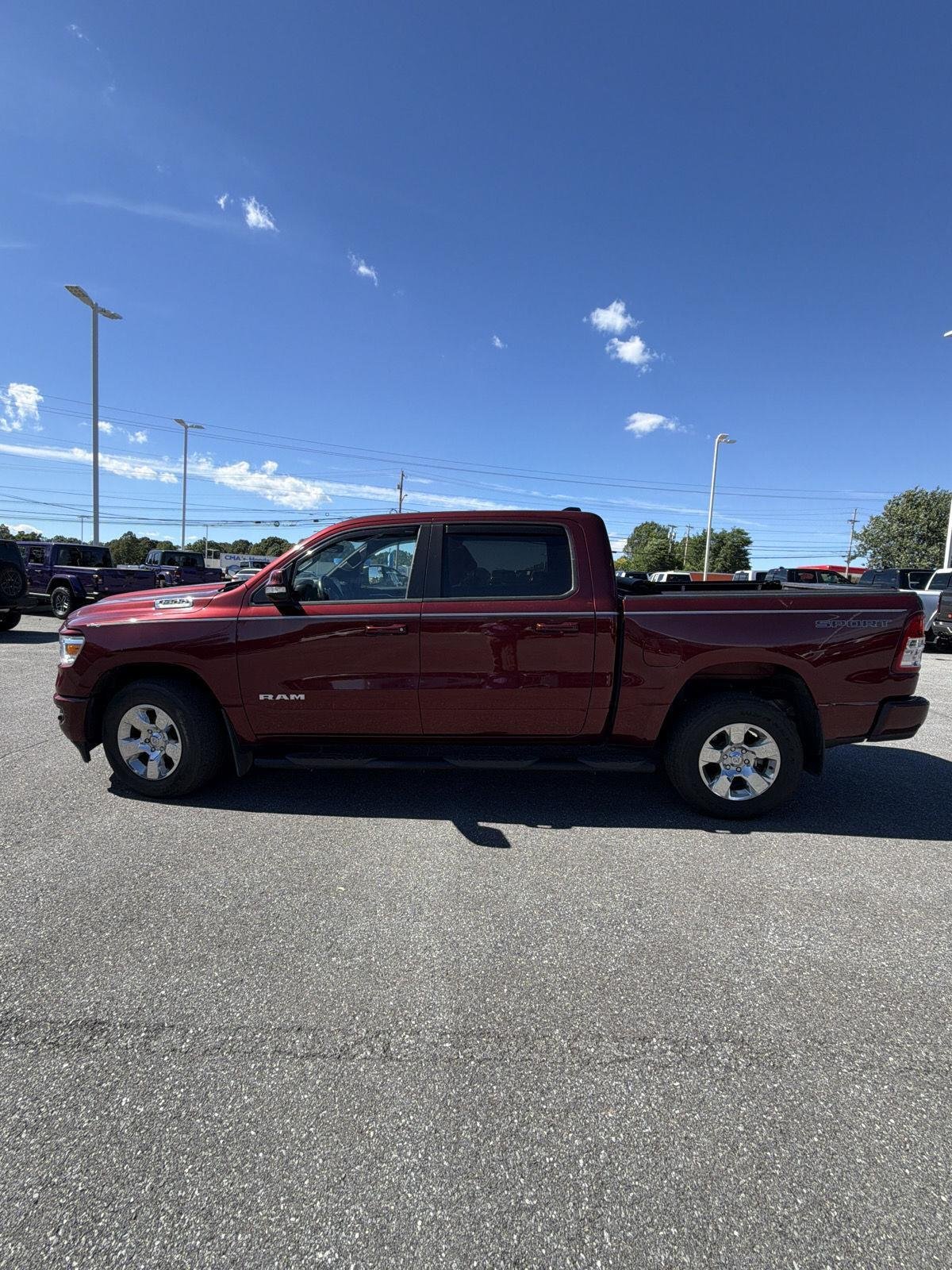 Used 2022 Delmonico Red Pearlcoat Ram Big Horn image 8