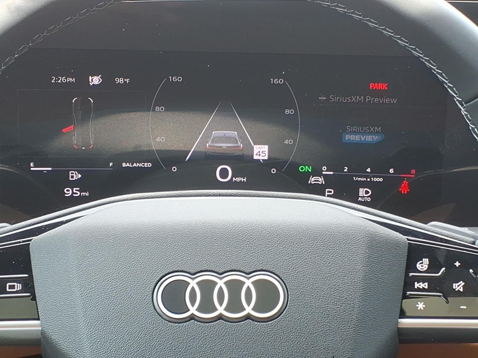 Used 2025 Mythos Black Metallic Audi Premium image 13