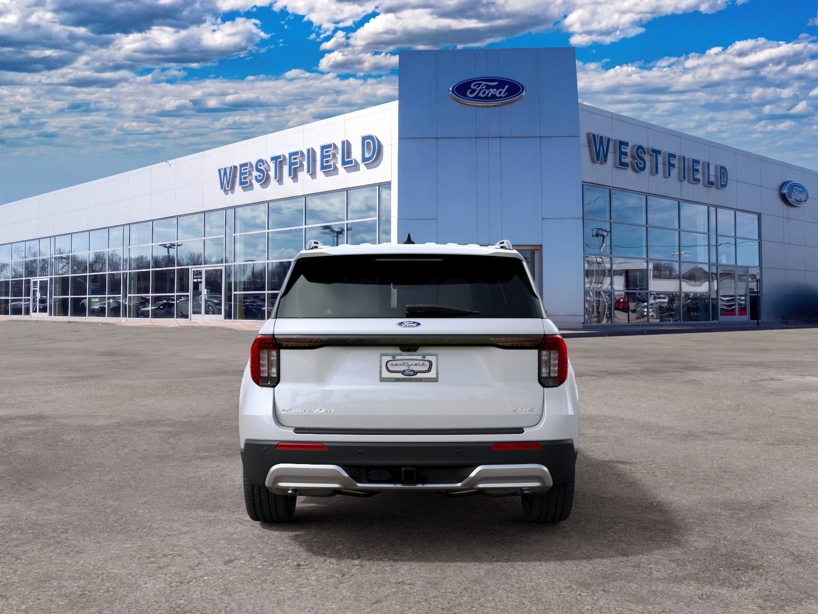 New 2027 Star White Metallic Tri-Coat Ford Platinum™ image 30